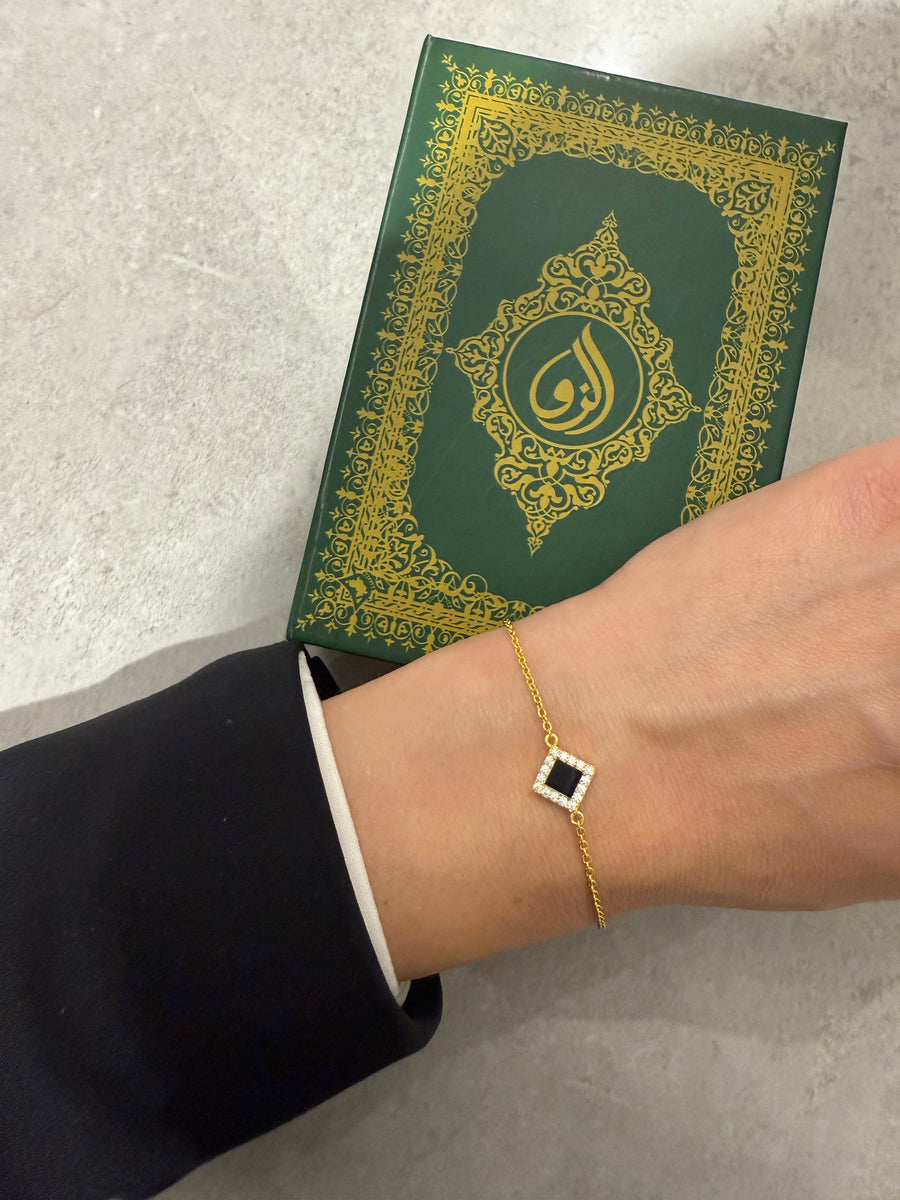 Since I started wearing it, I just feel calmer and more at peace. It’s like a little reminder that Allah is always with me