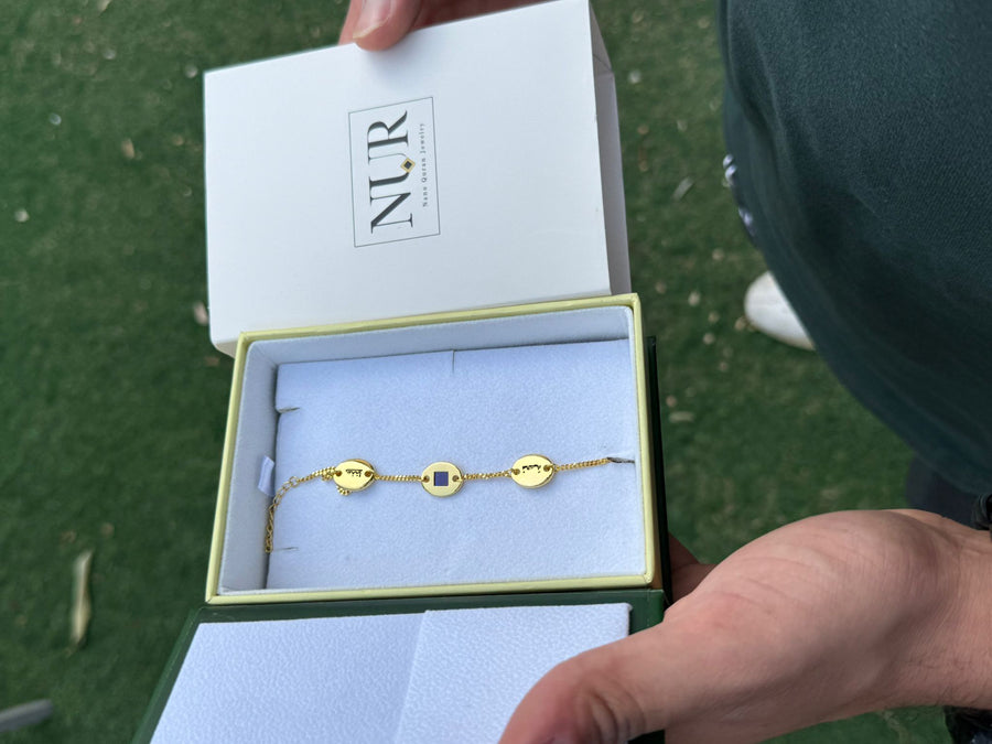 I got this bracelet a while ago, and honestly, I never take it off. It’s simple, stylish, and always reminds me of my faith