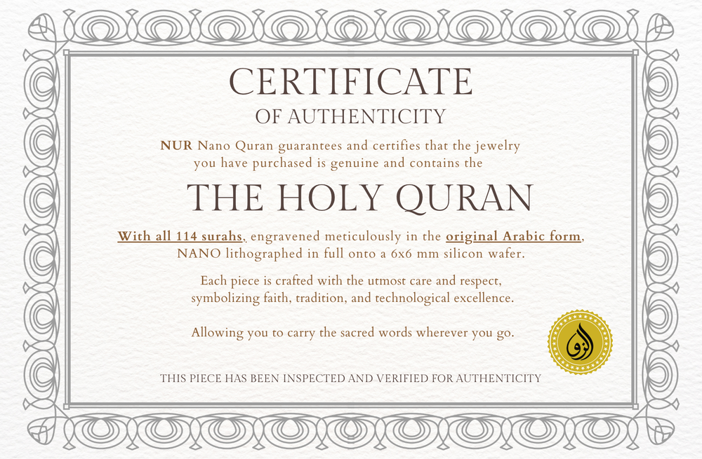 Certificate of Authenticity